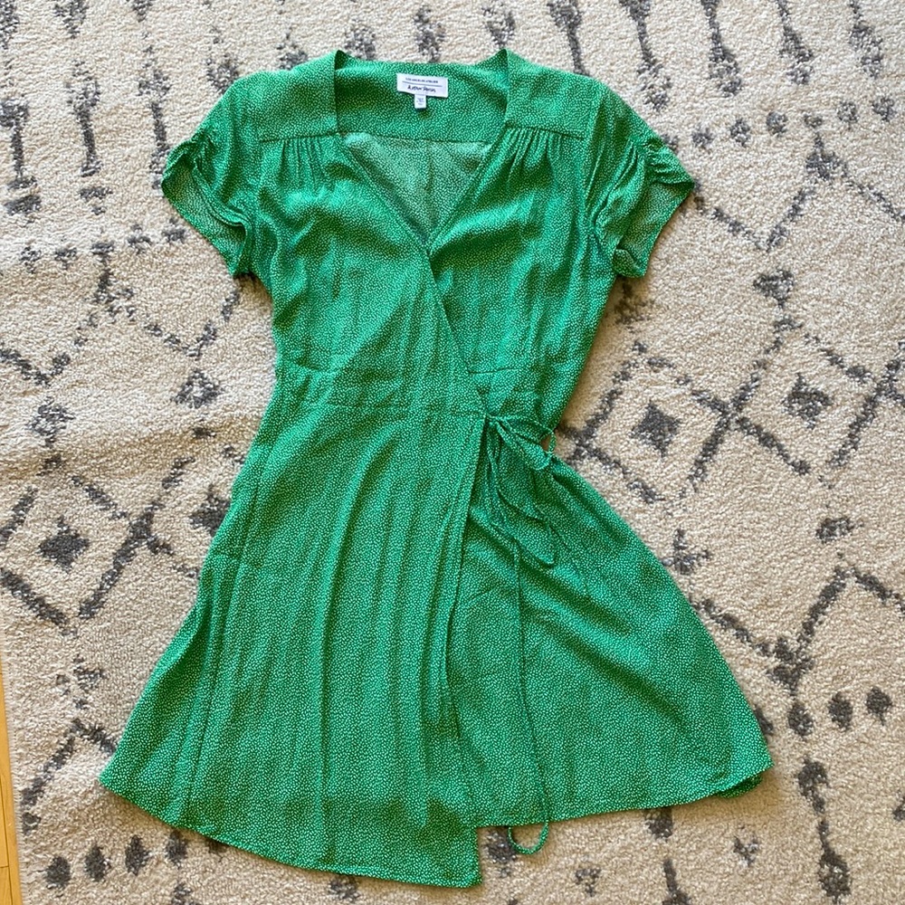 &Other Story green floral summer dress